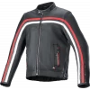 Δερμάτινο μπουφάν μηχανής ALPINESTARS DYNO BLACK/RED