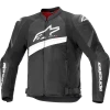 Μπουφάν μηχανής ALPINESTARS T-GP R V4 Airflow BLACK/WHITE