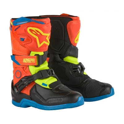 Παιδικές μπότες μηχανής ALPINESTARS Tech 3S KIDS OR/BL/Y