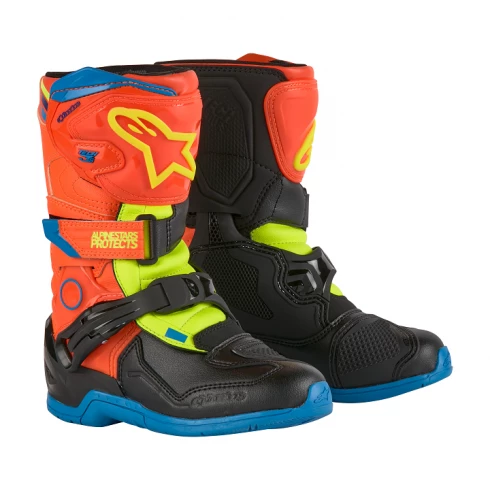 Παιδικές μπότες μηχανής ALPINESTARS Tech 3S KIDS OR/BL/Y Παιδικές μπότες μηχανής ALPINESTARS Tech 3S KIDS OR/BL/Y