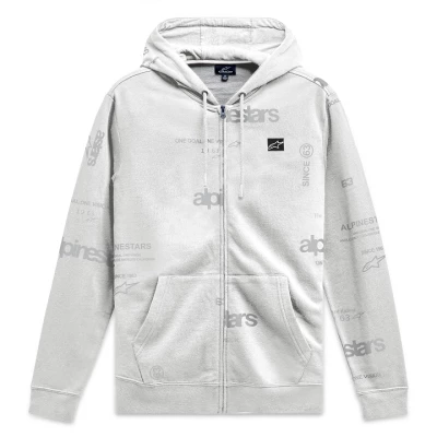 Ζακέτα μοτοσυκλέτας ALPINESTARS HOODIE PLENITUDE WHITE