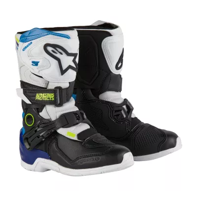 Παιδικές μπότες μηχανής ALPINESTARS Tech 3S KIDS WT/BK/B