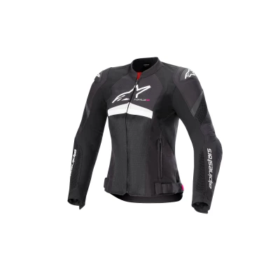 Γυναικείο μπουφάν μηχανής ALPINESTARS Stella T-GP Plus R Air BLACK/WHITE