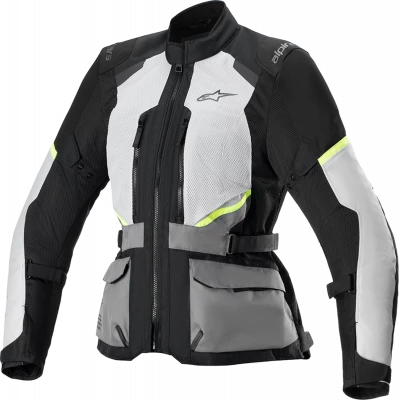 Γυναικείο μπουφάν μηχανής ALPINESTARS STELLA ANDES Air Drystar® GREY