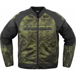Μπουφάν μηχανής ICON Overlord3™ CE Magnacross DARK GREEN/BLACK Μπουφάν μηχανής ICON Overlord3™ CE Magnacross DARK GREEN/BLACK