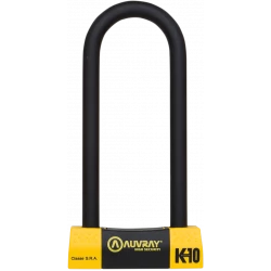 Κλειδαριά πέταλο ποδηλάτου AUVRAY U LOCK K 10 85X250 SRA ART4 Κλειδαριά πέταλο ποδηλάτου AUVRAY U LOCK K 10 85X250 SRA ART4