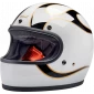 Κράνος μηχανής BILTWELL GRINGO WHITE/BLACK thumb