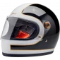 Κράνος μηχανής BILTWELL GRINGO S WHITE/BLACK thumb