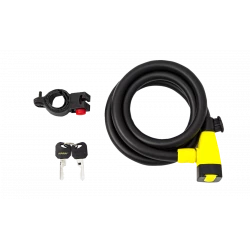 Αντικλεπτική κουλούρα ποδηλάτου AUVRAY SPIRALE LOCK 150 CM D15 Αντικλεπτική κουλούρα ποδηλάτου AUVRAY SPIRALE LOCK 150 CM D15