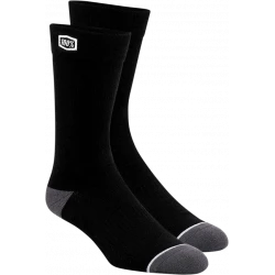 Κάλτσες ποδηλασίας 100% SOLID BLACK Κάλτσες ποδηλασίας 100% SOLID BLACK