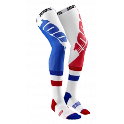 Κάλτσες motocross 100% REV KNEE BRACE BLUE/RED Κάλτσες motocross 100% REV KNEE BRACE BLUE/RED
