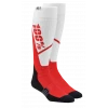 Κάλτσες motocross 100% TORQUE COMFORT WHITE/RED