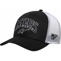Καπέλο ALPINESTARS DUNKER BLK/WHT Καπέλο ALPINESTARS DUNKER BLK/WHT