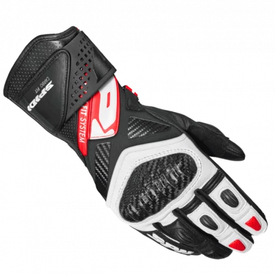 Γάντια μηχανής SPIDI CARBO FIT RED/WHITE