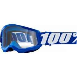 Παιδική μάσκα μηχανής motocross 100% STRATA2 BLUE CLEAR Παιδική μάσκα μηχανής motocross 100% STRATA2 BLUE CLEAR
