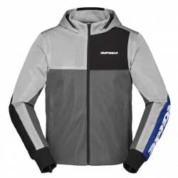 Ζακέτα μηχανής SPIDI HOODIE NET GRAY/BLUE Ζακέτα μηχανής SPIDI HOODIE NET GRAY/BLUE