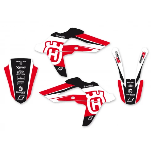 Κιτ γραφικών BLACKBIRD RACING GRPHC KT DR4 CR125 09-13 Κιτ γραφικών BLACKBIRD RACING GRPHC KT DR4 CR125 09-13