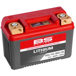Μπαταρία μοτοσυκλέτας BS BATTERY LITHIUM BSLI 04/06 Μπαταρία μοτοσυκλέτας BS BATTERY LITHIUM BSLI 04/06