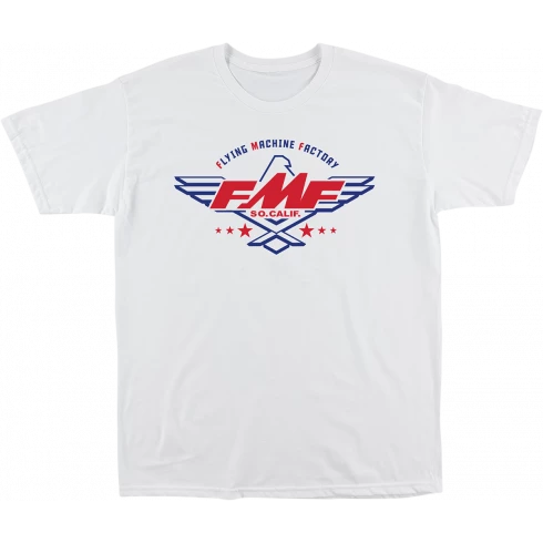 Μπλούζα μηχανής FMF TEE FORMATION WH Μπλούζα μηχανής FMF TEE FORMATION WH