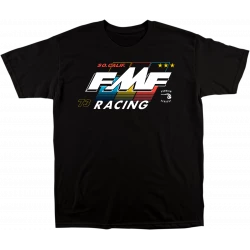 Μπλούζα μηχανής FMF TEE RETRO BLK