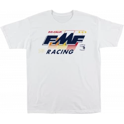 Μπλούζα μηχανής FMF TEE RETRO WH