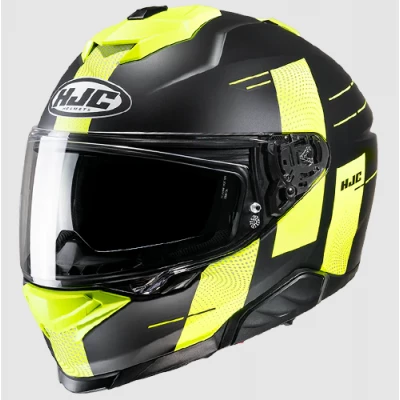 Κράνος μηχανής HJC i71 PEKA BLACK/YELLOW