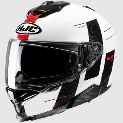 Κράνος μηχανής HJC i71 PEKA WHITE/BLACK/RED