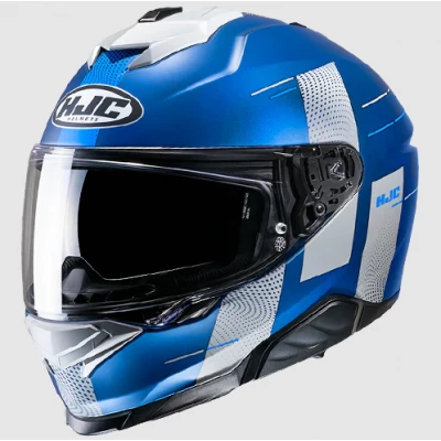 Κράνος μηχανής HJC i71 PEKA BLUE/WHITE