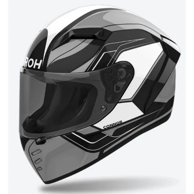 Κράνος μηχανής AIROH CONNOR DUNK BLACK GLOSS