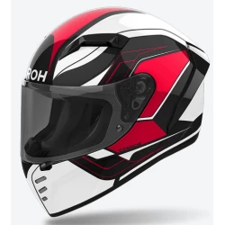 Κράνος μηχανής AIROH CONNOR DUNK RED GLOSS Κράνος μηχανής AIROH CONNOR DUNK RED GLOSS