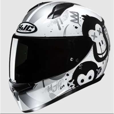 Κράνος μηχανής HJC C10 GETI WHITE/BLACK