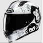 Κράνος μηχανής HJC C10 GETI WHITE/BLACK thumb