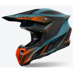 Κράνος μηχανής AIROH TWIST 3 SHARD ORANGE/BLUE MATT Κράνος μηχανής AIROH TWIST 3 SHARD ORANGE/BLUE MATT