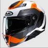 Κράνος μηχανής HJC i91 CARST GRAY/WHITE/ORANGE