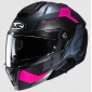 Κράνος μηχανής HJC i91 CARST GRAY/PINK thumb