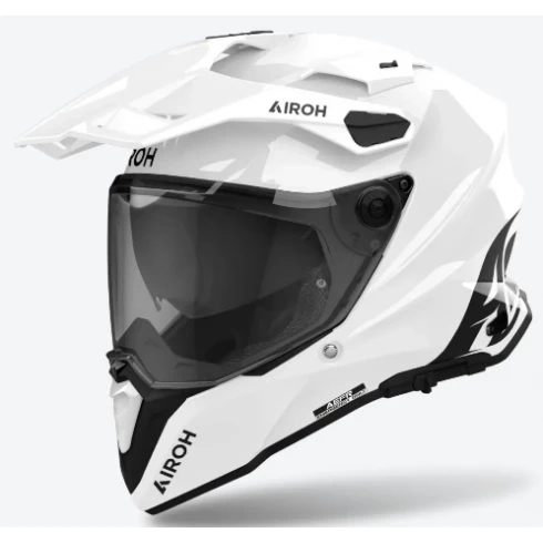Κράνος μηχανής AIROH COMMANDER 2 WHITE GLOSS Κράνος μηχανής AIROH COMMANDER 2 WHITE GLOSS