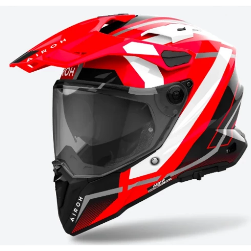 Κράνος μηχανής AIROH COMMANDER 2 MAVICK RED GLOSS Κράνος μηχανής AIROH COMMANDER 2 MAVICK RED GLOSS