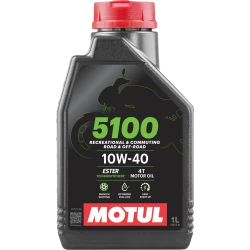 Λάδι μηχανής MOTUL 5100 4T 10W-40 - 1 λίτρο Λάδι μηχανής MOTUL 5100 4T 10W-40 - 1 λίτρο