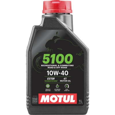Λάδι μηχανής MOTUL 5100 4T 10W-40 - 1 λίτρο