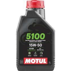 Λάδι μηχανής MOTUL 5100 4T 15W-50 - 1 λίτρο Λάδι μηχανής MOTUL 5100 4T 15W-50 - 1 λίτρο