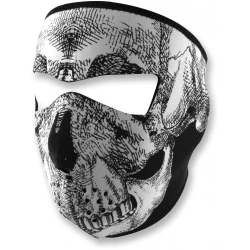 Μάσκα προσώπου ZAN HEADGEAR SKULL Neoprene Full-Face