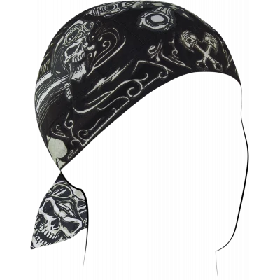 Μπαντάνα αναβάτη FLYDANNA COTN BIKER SKULL