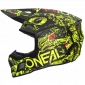 Παιδικό κράνος μηχανής O'NEAL 3SERIES ATTACK BLACK/NEON YELLOW  thumb