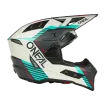 Κράνος μηχανής enduro O'NEAL EX-SRS QUIN GRAY/TEAL  thumb