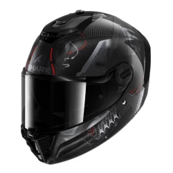 Κράνος μηχανής SHARK SPARTAN RS CARBON XBOT BLACK/RED/SILVER Κράνος μηχανής SHARK SPARTAN RS CARBON XBOT BLACK/RED/SILVER