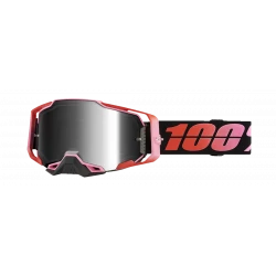 Μάσκα μηχανής motocross 100% ARMEGA GUERLIN MIRROR SILVER Μάσκα μηχανής motocross 100% ARMEGA GUERLIN MIRROR SILVER