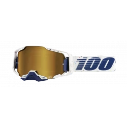 Μάσκα μηχανής motocross 100% ARMEGA SOLIS MIRROR GOLD Μάσκα μηχανής motocross 100% ARMEGA SOLIS MIRROR GOLD