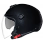 Κράνος μηχανής NEXX Y.10 PLAIN BLACK JET-OPEN FACE thumb