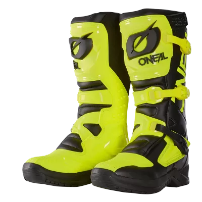 Μπότες μηχανής motocross O'NEAL RSX BLACK/NEON YELLOW V.25