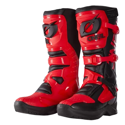 Μπότες μηχανής motocross O'NEAL RSX BLACK/RED V.25